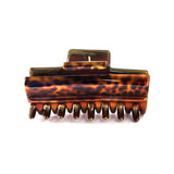 leopard print hair claw