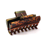 leopard print hair claw