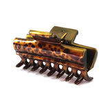 leopard print hair claw